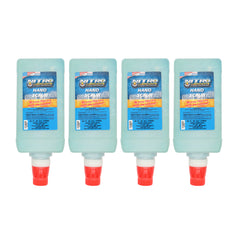 Nitro Lubricants Hand Scrub – Bulk 2.5 L Industrial Hand Cleaner for Nitro Wall-Mount Dispensers – Non-Solvent, Moisturizing, Heavy-Duty Formula – Made in USA (4-Pack)