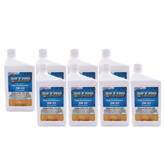 Nitro Lubricants 5W-50 4 Stroke Engine Oil – Semi-Synthetic, High Performance Formula for Motorcycles, ATVs & UTVs – Racing & Off-Road – Advanced Additive Technology – 1 Quart – Made in USA (8-Pack)