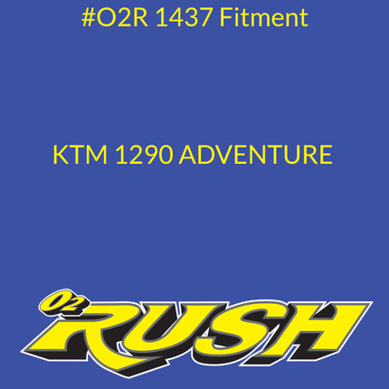 O2 RUSH High-Performance Adventure KTM 1290 PRE-FILTER INSERTS TO SUIT O/E HOUSING "3 sets of 2 packs" (6 total): 2017-2018, 1290 SUPER DUKE: 2014-2017