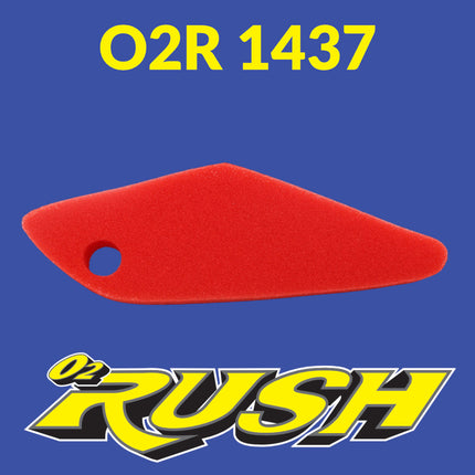 O2 RUSH High-Performance Adventure KTM 1290 PRE-FILTER INSERTS TO SUIT O/E HOUSING "3 sets of 2 packs" (6 total): 2017-2018, 1290 SUPER DUKE: 2014-2017