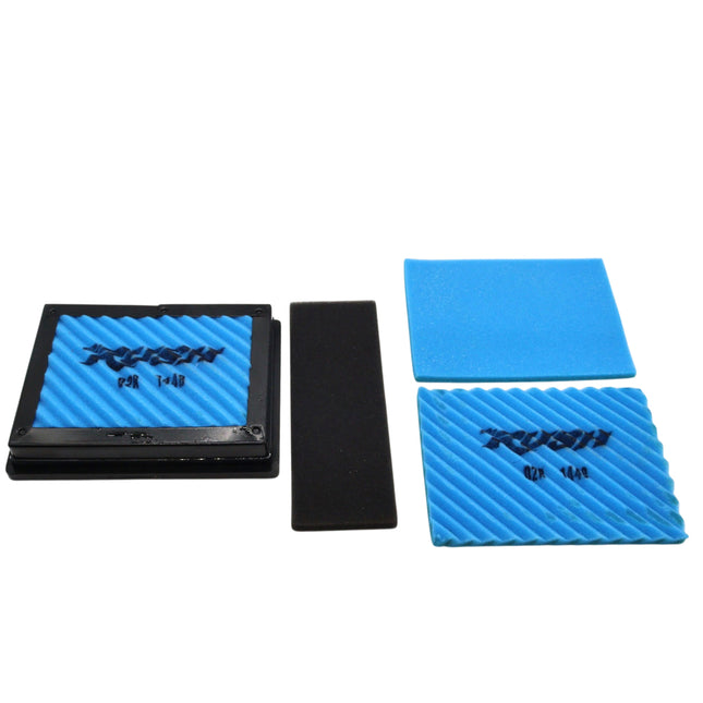 O2 RUSH High‑Performance Adventure Bike & ATV/SXS Air Filter - Fits KTM 790/890/1290 Adventure (2020+) – Washable, Reusable, Maximum Airflow & Engine Protection - CNC‑Pre-Oiled Air Filter 2 Pck