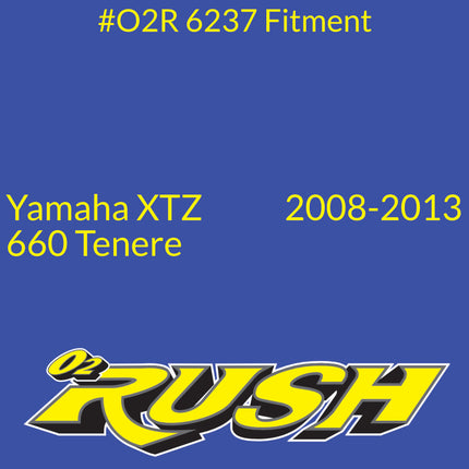 O2 RUSH High‑Performance Adventure Bike & ATV/SXS Air Filter - Fits Yamaha XTZ 660 Tenere (2008-2013) – Washable, Reusable, Maximum Airflow & Engine Protection – CNC‑Pre-Oiled Air Filter