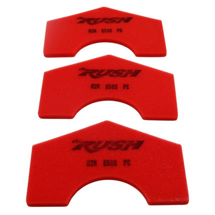 O2 RUSH High‑Performance Adventure Bike & ATV/SXS Air Filter - Fits Aprilia Tuareg 660 Pre-Cleaner (2022+) – Washable, Reusable, Maximum Airflow & Engine Protection - Pre-Oiled Air Filter (Pack of 3)