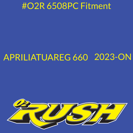 O2 RUSH High‑Performance Adventure Bike & ATV/SXS Air Filter - Fits Aprilia Tuareg 660 Pre-Cleaner (2022+) – Washable, Reusable, Maximum Airflow & Engine Protection - Pre-Oiled Air Filter (Pack of 3)