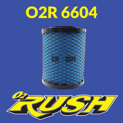 O2 RUSH High‑Performance Adventure Bike & ATV/SXS Air Filter - Fits Royal Enfield Himalayan 450 (2024+) – Washable, Reusable, Maximum Airflow & Engine Protection – CNC‑Pre-Oiled Air Filter