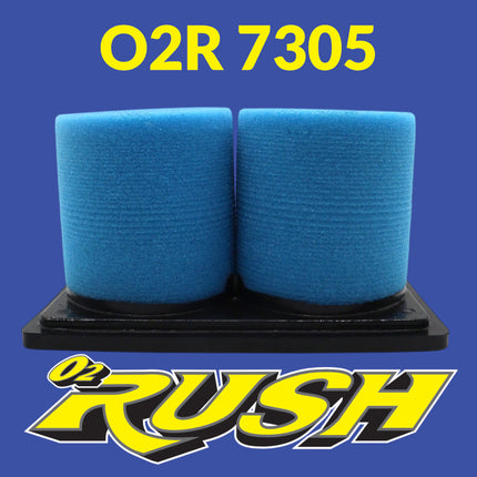 O2 RUSH High‑Performance Adventure Bike & ATV/SXS Air Filter - Fits BMW F650-800GS (08-18), R1200GS (04-13) – Washable, Reusable, Maximum Airflow & Engine Protection – CNC‑Pre-Oiled Air Filter