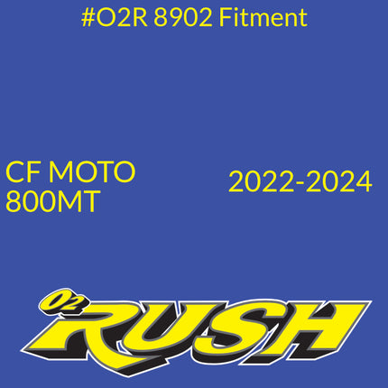 O2 RUSH High‑Performance Adventure Bike & ATV/SXS Air Filter - Fits CF Moto 800 MT (2022-2024) – Washable, Reusable, Maximum Airflow & Engine Protection – CNC‑Pre-Oiled Air Filter