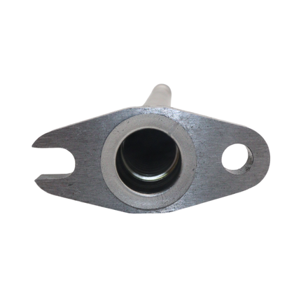 Diesel Power Source 19" Stainless Steel Flexible Turbo Oil Drain Tube Cummins 5.9L 6.7L 12V 24V ISX Turbo Drain Line Kit Universal Fit High Temperature Braided Hose Performance