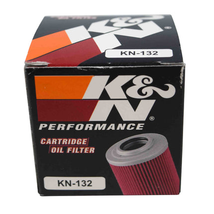 K&N 56-0132 ATV/UTV Premium High Flow Cartridge Type Racing Oil Filter