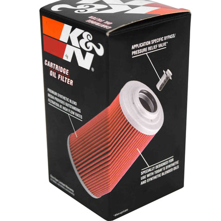 K&N 56-0556 ATV/UTV Premium High Flow Cartridge Type Racing Oil Filter