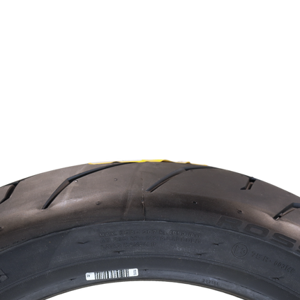 Pirelli Diablo Rosso II 120/70ZR17(58W) D Front & 190/55 ZR17 (69W) TL Rear, High Performance, Durable, and Reliable: Sport Performance for Road Use with Keychain, Special Ducati-Compatible D Version