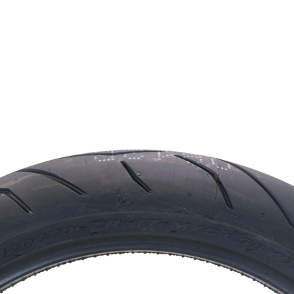 Pirelli Diablo Rosso II 120/70ZR17(58W) D Front & 160/60 ZR17 (69W) TL Rear, High Performance, Durable, and Reliable: Sport Performance for Road Use with Keychain, Special Ducati-Compatible D Version