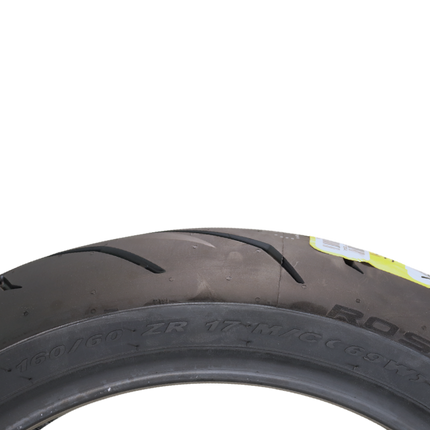 Pirelli Diablo Rosso II 120/70ZR17(58W) D Front & 160/60 ZR17 (69W) TL Rear, High Performance, Durable, and Reliable: Sport Performance for Road Use with Keychain, Special Ducati-Compatible D Version