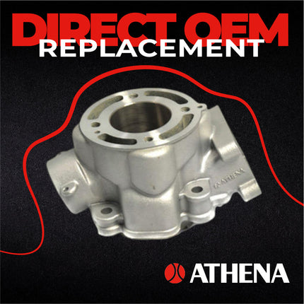 Athena P400250100006 Standard Bore Cylinder Kit with Cylinder Head (44.5mm, 65cc) - Premium 2-Stroke Top End Rebuild Kit, Compatible with Kawasaki KX65 & Suzuki RM65 2000-2024