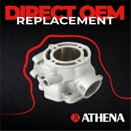 Athena P400250100007 80cc Big Bore Cylinder Kit with Cylinder Head (50mm Bore) - Premium 2-Stroke Performance Upgrade, Compatible with Kawasaki KX65 & Suzuki RM65 2000-2024