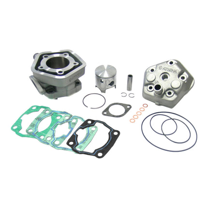 Athena P400270100002 80cc Big Bore Cylinder Kit with Cylinder Head (50mm Bore) - Premium 2-Stroke Performance Upgrade, Compatible with KTM 65 SX 2001-2008