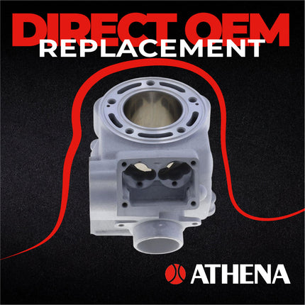 Athena P400485100003 Standard Bore Cylinder Kit (54mm, 125cc) - Premium 2-Stroke Top End Rebuild Kit with Forged Piston & Gaskets, Compatible with Yamaha YZ125 1997-2004