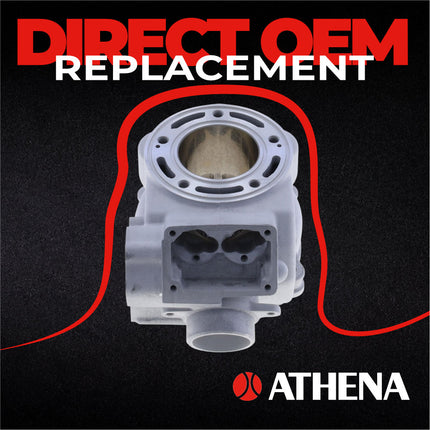 Athena P400485100008 Standard Bore Cylinder Kit (54mm, 125cc) - Premium 2-Stroke Top End Rebuild Kit with Forged Piston & Gaskets, Compatible with Yamaha YZ125 2001-2004