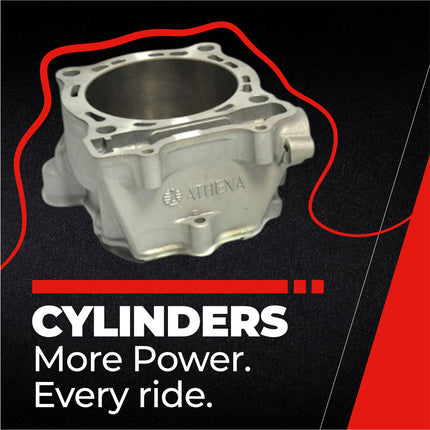 Athena P400485100016 478cc Big Bore Cylinder Kit (98mm Bore) - Forged Piston Performance Upgrade, Converts 450cc to 478cc, Compatible with Yamaha YFZ450 ATV, YZ450F, and WR450F