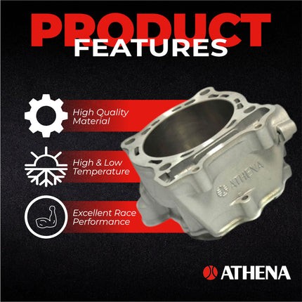 Athena P400485100016 478cc Big Bore Cylinder Kit (98mm Bore) - Forged Piston Performance Upgrade, Converts 450cc to 478cc, Compatible with Yamaha YFZ450 ATV, YZ450F, and WR450F
