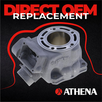 Athena P400485100017 Standard Bore Cylinder Kit (54mm, 125cc) - Premium 2-Stroke Top End Rebuild Kit with Forged Piston & Gaskets, Compatible with Yamaha YZ125 2005-2021