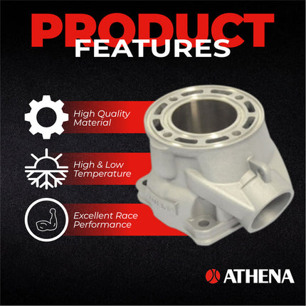 Athena P400485100038 105cc Big Bore Cylinder Kit with Cylinder Head (53mm Bore) - Premium 2-Stroke Performance Upgrade, Compatible with Yamaha YZ85 2002-2018
