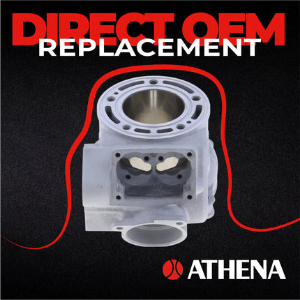 Athena P400485100100 Standard Bore Cylinder Kit (54mm, 125cc) - Premium 2-Stroke Top End Rebuild Kit with Forged Piston & Gaskets, Compatible with Yamaha YZ125 2022-2026