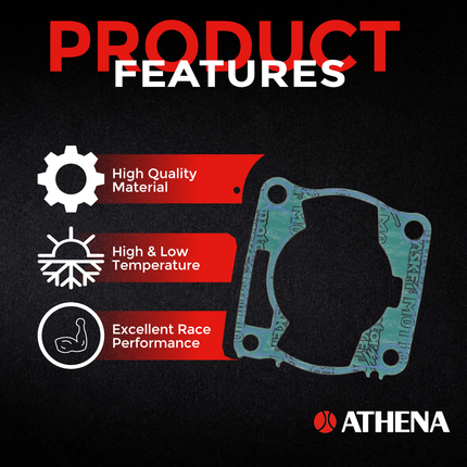 Athena P400485600199 Top End Gasket Kit for Yamaha YZ85 (2019‑2023) – Complete Cylinder Head, Base & Exhaust Gasket Set for Reliable 2‑Stroke Top‑End Rebuilds