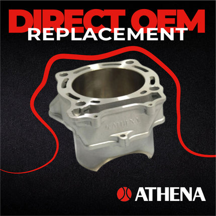 Athena P400510100007 Standard Bore Cylinder Kit (95.5mm, 450cc) - Premium 4-Stroke Top End Rebuild Kit with Forged Piston & Gaskets, Compatible with Suzuki LT-R450 QuadRacer 2006-2011