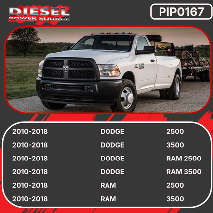 ADiesel Power Source A/C Line Relocation Kit 2010-2018 Dodge Ram 2500/3500 6.7 Cummins Diesel – Direct Fit Clearance for Compound Turbo / 2nd Gen Swap – OEM Quality Replacement Lines & Fittings