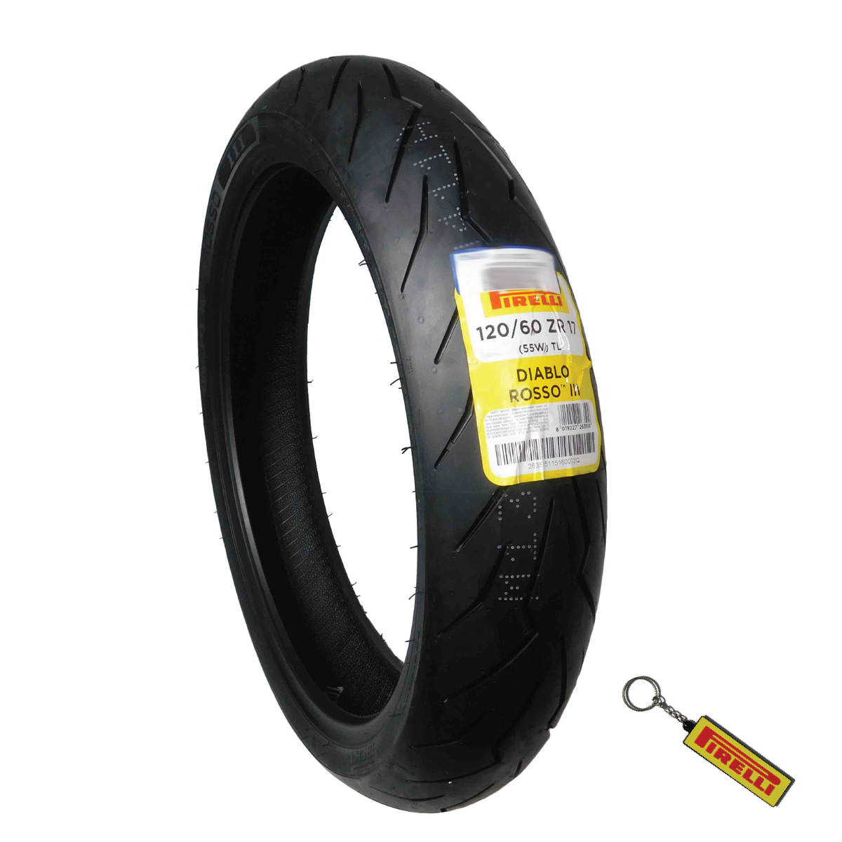 Pirelli Diablo Rosso III 120/60ZR17F D Front Motorcycle Tire Rosso