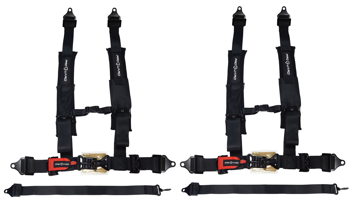 ProGuard Offroad Harnesses 2-Pack Black w/ 2" Nylon Straps & 5 Points of Contact