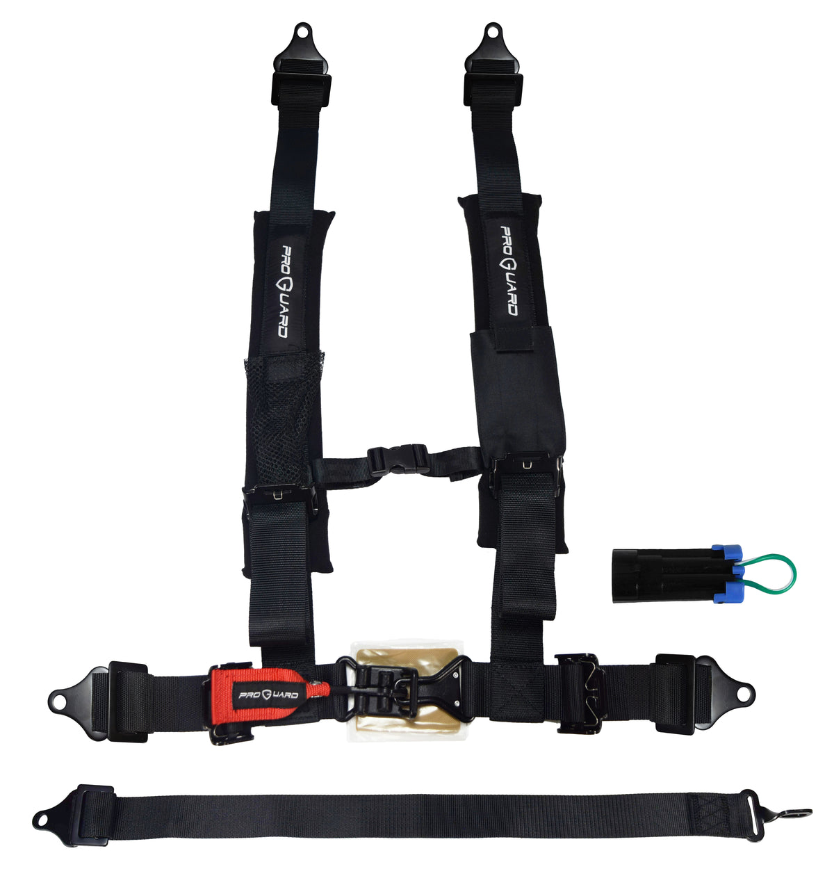 ProGuard Offroad Harness (Black) 2" Straps & 5 Points of Contact & Bypass Clip