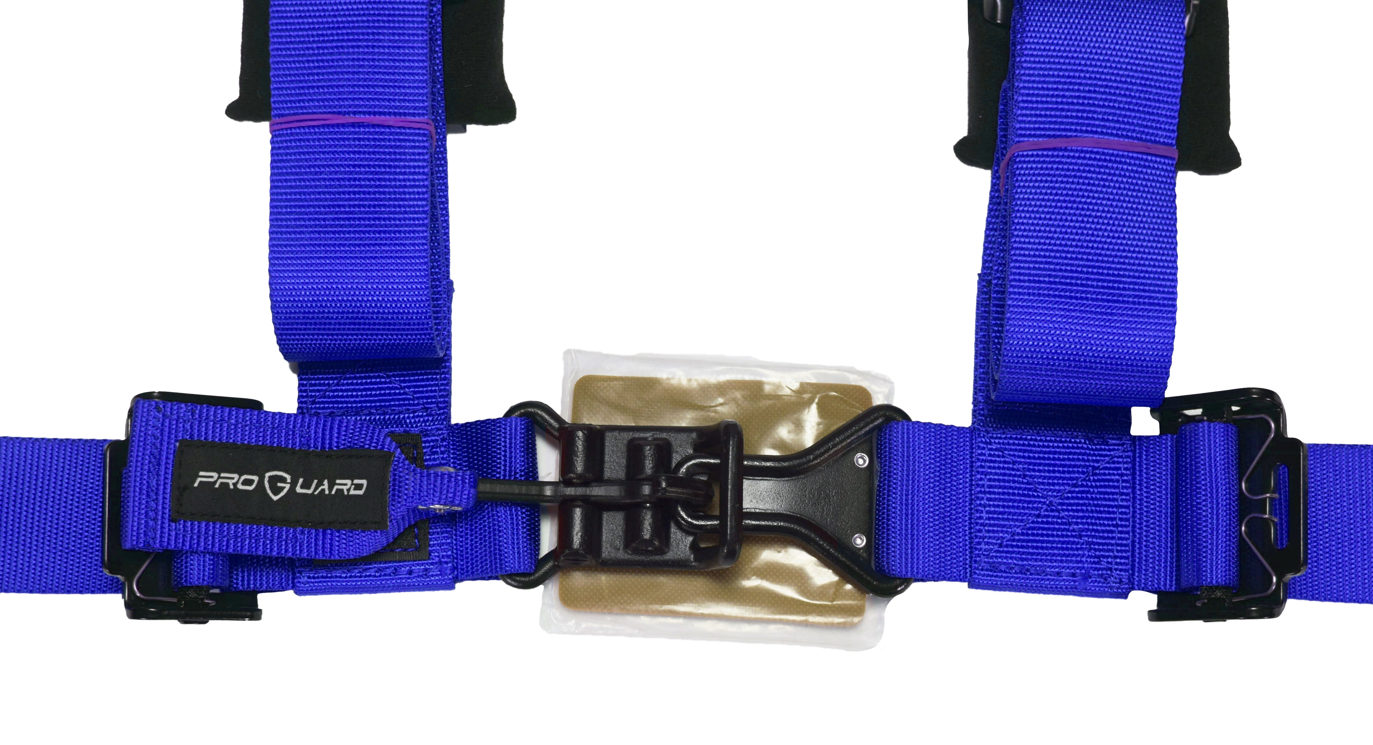 ProGuard Offroad Harnesses 2-Pack Blue w/ 2" Nylon Straps & 5 Points of Contact