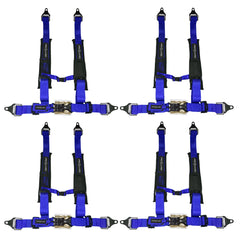 ProGuard Offroad Harnesses 4-Pack Blue w/ 2" Nylon Straps & 4 Points of Contact