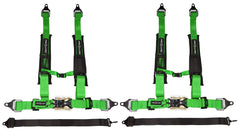 ProGuard Offroad Harnesses 2-Pack Green w/ 2" Nylon Straps, 5 Points of Contact