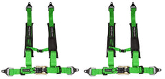 ProGuard Offroad Harnesses 2-Pack Green w/ 2" Nylon Straps, 4 Points of Contact