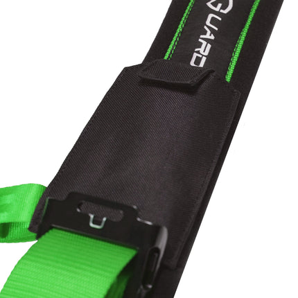 ProGuard Offroad (4) Harnesses - Green 2" Straps 4 Points of Contact Bypass Clip
