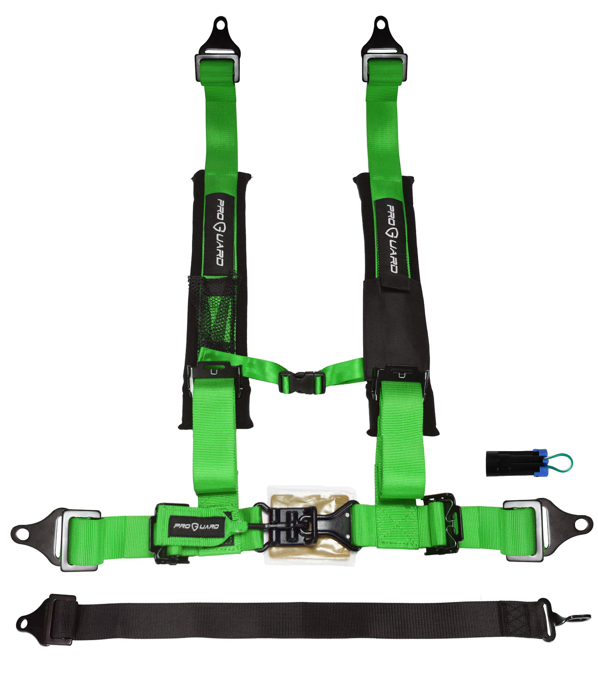 ProGuard Offroad Harness (Green) w/ 2" Straps, 5 Points of Contact & Bypass Clip