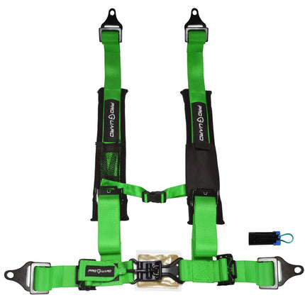 ProGuard Offroad Harness (Green) w/ 2" Straps, 4 Points of Contact & Bypass Clip
