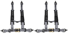 ProGuard Offroad Harnesses 2-Pack Gray w/ 2" Nylon Straps & 4 Points of Contact