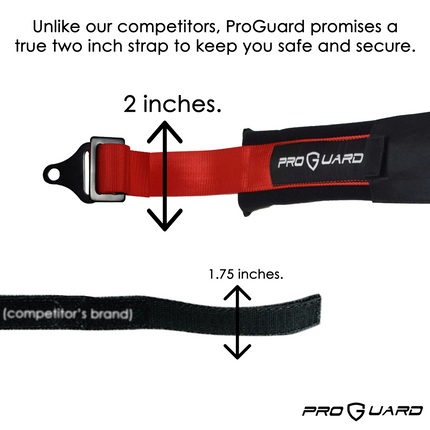 ProGuard Offroad Harnesses 4-Pack Gray 2" Straps 4 Points of Contact Bypass Clip
