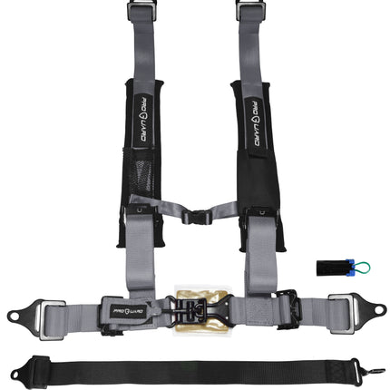 ProGuard Offroad Harness (Gray) w/ 2" Straps, 5 Points of Contact & Bypass Clip