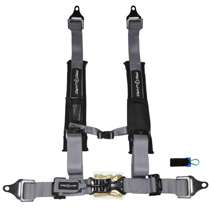 ProGuard Offroad Harness (Gray) w/ 2" Straps, 4 Points of Contact & Bypass Clip
