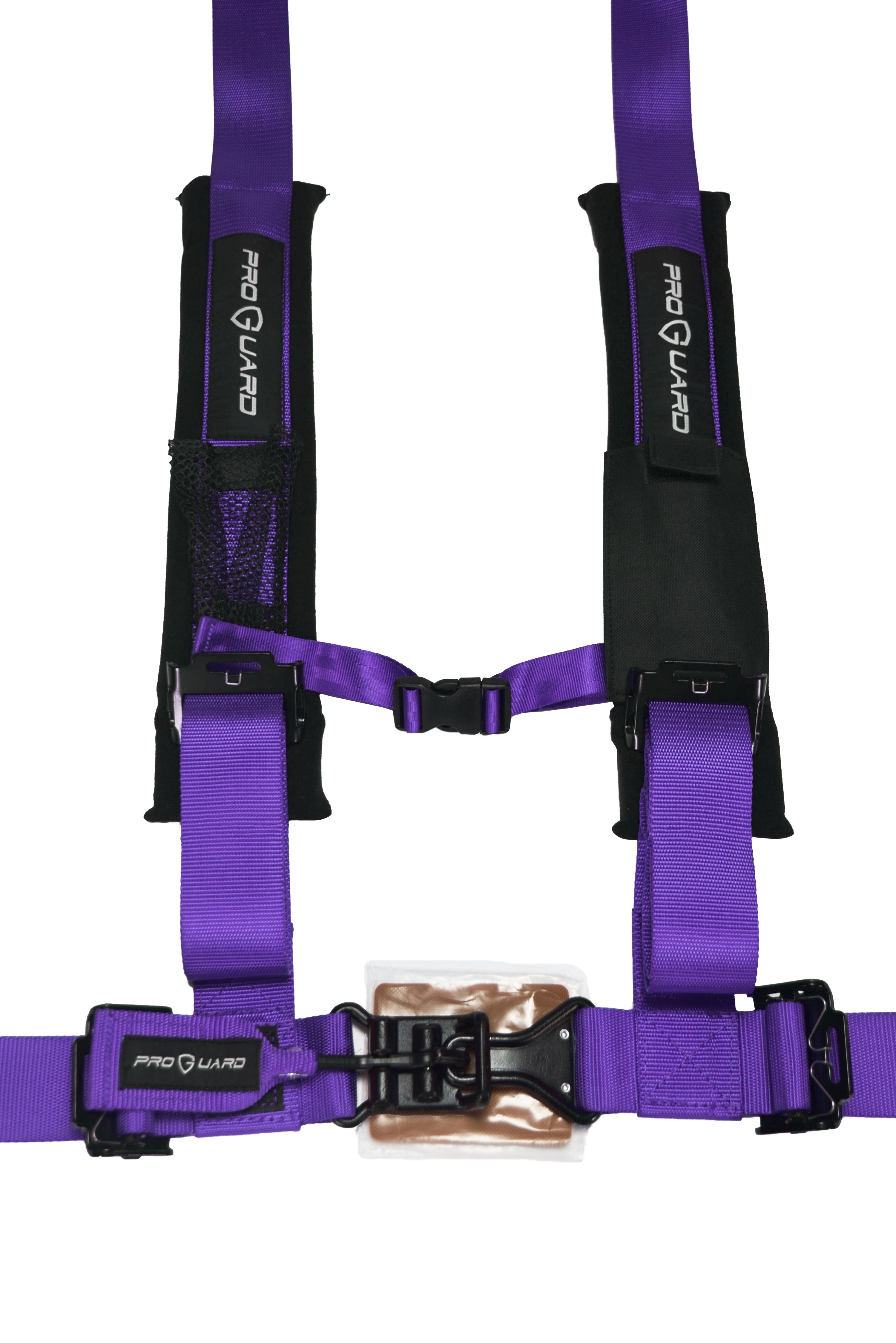 ProGuard Offroad Harness Purple with 2" Nylon Straps and 5 Points of Contact (2 Pck) - Universal Safety Belt fits Polaris, Can-Am, Kawasaki, Yamaha UTVs, ATVs, Side-by-Sides
