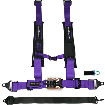 ProGuard Offroad Harness (Purple) 2" Straps & 5 Points of Contact & Bypass Clip