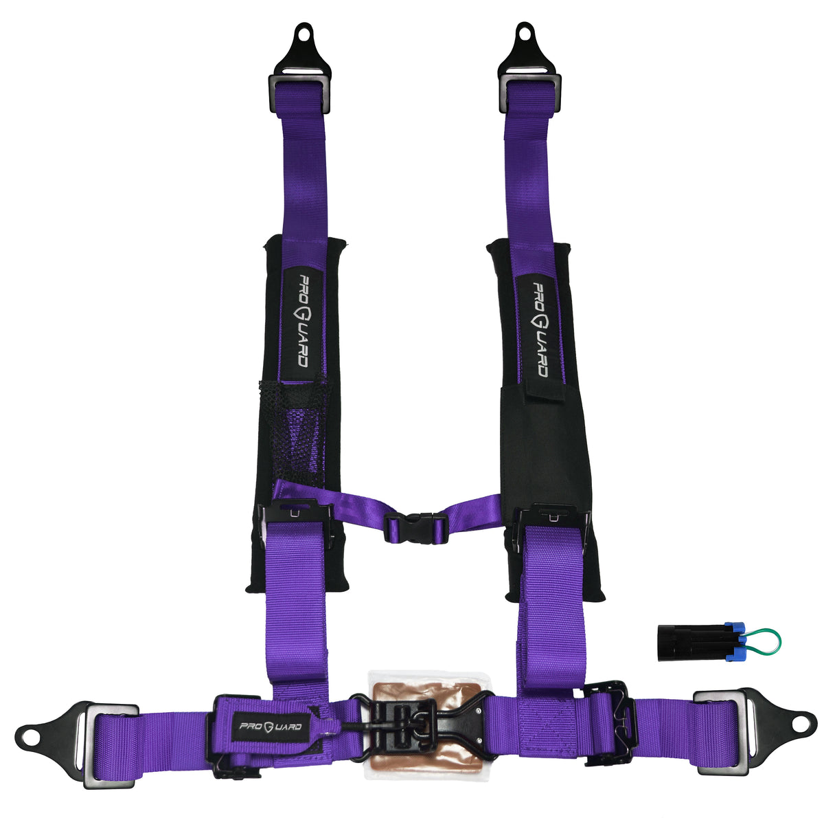 ProGuard Offroad Harness (Purple) 2" Straps & 4 Points of Contact & Bypass Clip