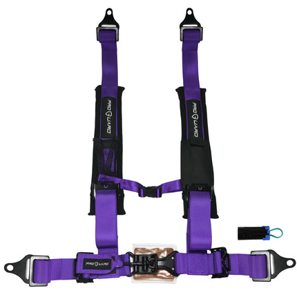 ProGuard Offroad Harness (Purple) 2" Straps & 4 Points of Contact & Bypass Clip