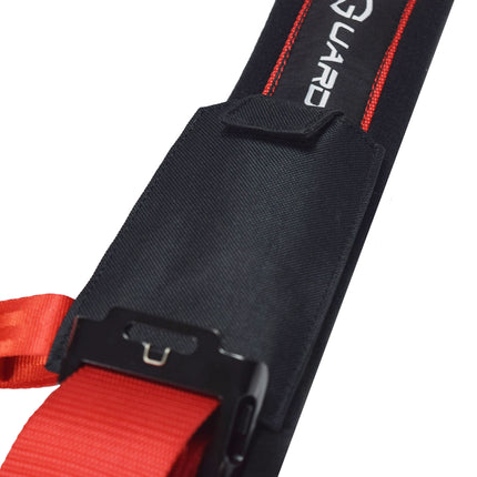 ProGuard Offroad Harness Red with 2" Nylon Straps and 5 Points of Contact (4 Pck)- Universal Safety Belt fits Polaris, Can-Am, Kawasaki, Yamaha UTVs, ATVs, Side-by-Sides