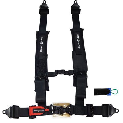 ProGuard Offroad Harness (Black) 3" Straps & 4 Points of Contact & Bypass Clip